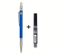 Kit Pezzi Matita 2.0mm Testina HB con Temperamatite Integrato per Schizzi, Scrittura e Attrezzi di Scrivitura (1 Matita + 1 Confezione di Mine), per Artigianato