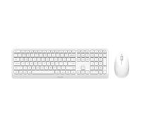Kit philips spt6307w/34 tastiera + mouse wireless bianco