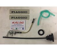 Kit Piaggio Ciao Tubo Rubinetto Benzina Tappo serbatoio Targhetta Piaggio