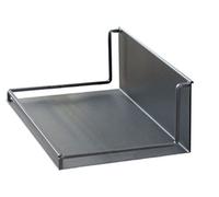 KIT PIANI DI LAVORO due mensole di appoggio laterali in ferro battuto