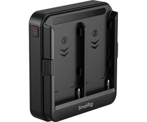Kit piastra adattatrice SmallRig 5537 per batterie tipo NP-F per aste LWS da 15 mm (supporta UPS)
