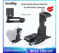 Kit piastra di montaggio SmallRig Power Banks per fotocamere Mirrorless, con piastra a sgancio rapido per Arca-Swiss, regolabile -4695