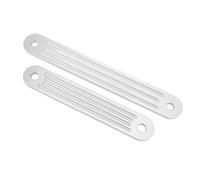 Kit Piastra di Supporto per Poppa in Alluminio 3/8 Pollici, 2 Pezzi, 12x2 Pollici, 15x2 Pollici, Numero OE 3001.8067, per Motori Fuoribordo più Recenti del 1986, Senza