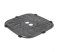 Kit piastra grill per PowerXL per friggitrice ad aria Vortex Pro 8QT Plus composto da base in acciaio al carbonio e struttura a schede con doppia applicazione antiaderente (24 x 24 cm)