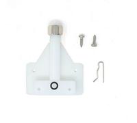 KIT PIASTRA PORTA CILINDRETTO A DUE FORI -