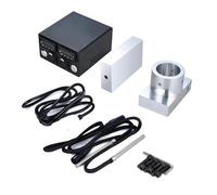 Kit piastra pressa for colofonia da 3x5 pollici con doppio modulo regolatore di temperatura PID compatibile con varie presse idrauliche telaio A/H