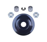 Kit piastra rondella frizione con clip a E e ago adatto for motosega MS170 MS180 MS210 MS230 MS250 017 018