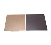 Kit piattaforma flessibile in acciaio PEI, colla facile da pulire, kit piastra pavimento PEI magnetica per stampante 3D, superficie di costruzione 9,3 x 9,3 pollici, 235 x 235 mm