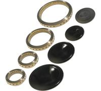 KIT PIATTELLI CORONCINE BRUCIATORI GAS FUOCHI CUCINA PIANO COTTURA TECNOGAS