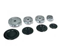 KIT PIATTELLI E BRUCIATORI 8PZ PIANO COTTURA ARISTON FRANKE INDESIT SABAF