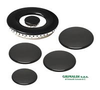 KIT PIATTELLI E SPARTIFIAMMA TRIPLA CORONA PER PIANO COTTURA SMEG 5 FUOCHI