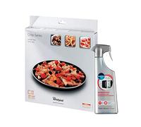 Kit Piatto Crisp Whirlpool AVM305 Microonde | Diametro Esterno 32cm Altezza 2,5cm Antiaderente + W-Pro Detergente Sgrassatore Spray 500ml by Whirlpool