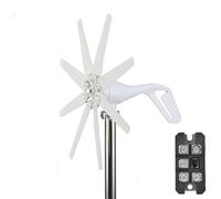 Kit Piccola turbina eolica da 12000 W - Generatore ad ASSE Verticale Maglev da 12 V/24 V/48 V per Sistema di Alimentazione Naturale - Soluzione di energia eolica trifase ad Alta efficienza (