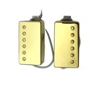 Kit Pickup Humbucker Alnico 5 Per Posizione Manico E Ponte Adatto Per Chitarre Elettriche Pickup Elettrico A Doppia Bobina(Gold 4C)