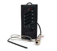 Kit pickup per chitarra acustica 10 PCS 4 Bande Equalizzatore Per Chitarra Acustica Preamplificatore Per Chitarra Amplificatore Piezo Pickup 6.5 MILLIMETRI Uscita Facilità Di Montaggio(With jack)