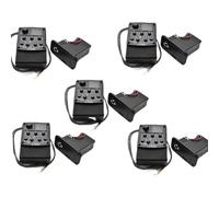 Kit pickup per chitarra acustica 5 Set 3 Bande Chitarra Acustica EQ Pickup Con Alta/bassa/media Frequenza Chitarra Preamplificatore Pickup