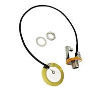Kit pickup per chitarra acustica Amplificatore Precablato Con Trasduttore Piezoelettrico Con Pickup Buzzer E Jack Di Uscita Da 6,35 Mm Per Chitarra Acustica Ukulele Scatola Di Sigari Chitarra