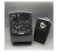 Kit pickup per chitarra acustica Equalizzatore Per Chitarra Acustica A 3 Bande E 4 Bande Con Accordatore, Preamplificatore, Pickup Piezoelettrico Per Ukulele Folk(3 Band 4)