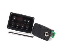 Kit pickup per chitarra acustica Equalizzatore Per Chitarra Acustica Pickup A 5 Bande Con Accordatore LCD Controllo Degli Alti, Medi E Bassi Manopola Del Volume Kit Completo