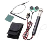 Kit pickup per chitarra acustica Kit Di Pickup Piezoelettrico Preamplificatore Jack Endpin Attivo Controllo Del Volume E Del Tono Per Parti Di Chitarra Acustica Classica