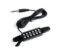 Kit pickup per chitarra acustica Pickup Per Chitarra Ukulele Con Foro Sonoro, Volume Del Tono Regolabile Per Chitarra Folk Senza Foro(12 non-adjustable)