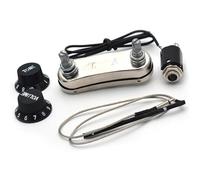 Kit pickup per chitarra acustica Preamplificatore EQ Passivo Per Chitarra Acustica Pickup Piezoelettrico Con 500K 1 Volume 1 Tono Manopola Di Controllo Della Velocità