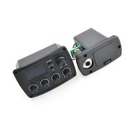 Kit pickup per chitarra acustica Preamplificatore Per Chitarra Acustica A 4 Bande Con Accordatore Digital Procedding Equalizzatore A 4 Bande Pickup Piezoelettrico Accessori Per Chitarra