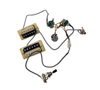Kit Pickup Per Chitarra Classico 4C Con Accessorio Per Strumento Cablaggio Push Pull A Tre Posizioni 2V1T Cablaggi Per Chitarra(Zb YE)