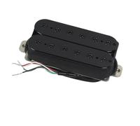 kit pickup per chitarra elettrica 1 Pz 12 Pezzi Pole Regolabili Humbucker Pickup Alnico 5 Pickup Per Chitarra Elettrica Pickup Al Manico O Al Ponte Nero (Color : B)