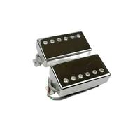 kit pickup per chitarra elettrica 1 Set Pickup Per Chitarra Alnico V BB1 BB2 Serie Humbucker Pickup 4C Per Chitarra Elettrica GIB (Color : Nickel)
