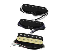 kit pickup per chitarra elettrica 3 Pz Alnico 5 Chitarra Elettrica Humbucker Pickup Sfalsati Single Coil Pickup 52mm Per ST SQ SSH HSS Parti Di Chitarra
