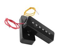 kit pickup per chitarra elettrica Set Di Pickup Per Barra Di Sapone Al Ponte Sul Manico Pickup Per Chitarra Elettrica Alnico 5 Parti Per Chitarra Single Coil Nere