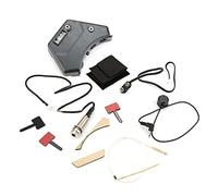 Kit pickup per foro sonoro nero con preamplificatore, MIC, regolazione del suono per chitarra acustica, 6 corde Folk Guitarra, pickup per chitarra acustica