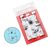 Kit piedi pressa facile da cambiare set 6 pezzi punto posteriore accessori macch