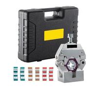 Kit Piegatrice Tubo Flessibile For Pressa Idraulica Con 4Dies 71550 Set Di Strumenti Di Crimpatura For Riparazione Manuale Aria Condizionata Portatile