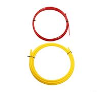 Kit piegatubi in rame per aria condizionata con strisce di piegatura in plastica PE integrate per tubi da 1/4 rosso e 1/2 giallo, riutilizzabile per set di utensili HVAC