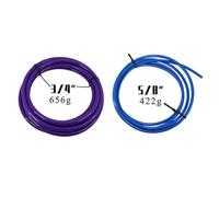 Kit piegatubi in rame per aria condizionata con striscia di piegatura integrata in plastica PE per tubi blu da 1,9 cm e viola da 1,9 cm, strumento riutilizzabile per installazione HVAC