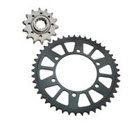 Kit pignone anteriore posteriore for motocicletta adatto for EX300 300 13-17 Z300 ER300 15-18 KLE300 300 17-24 520(14Teeth 46 Teeth)