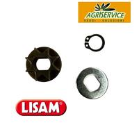 KIT PIGNONE CATENA ricambio originale Lisam per seghetto a batteria SG 21