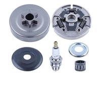Kit pignone frizione adatto for motosega MS170/180. Include rondella e cuscinetto ad aghi.