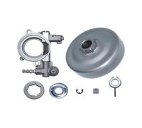 Kit pignone pompa olio a 7 scanalature con tamburo frizione, ingranaggio a vite senza fine e cuscinetti adatto for motosega 026 MS260