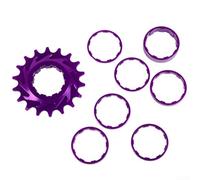 Kit Pignone Singolo 18T in Lega 7075 per MTB