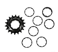 Kit Pignone Singolo 18T in Lega 7075 per MTB