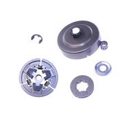 Kit pignone tamburo frizione 3/8" Picco 7T 1121 007 1039 adatto for motosega 024 026 MS240 MS260 MS270 MS280 1121 160 2051