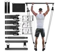 Kit Pilates Casa Accessorio di Allenamento Regolabile Multifunzione | Kit Pilates per allenamento a casa, esercizi fianchi vita braccio, rinforzo muscolare, gambe per donna