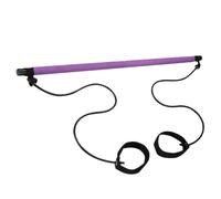 Kit Pilates - per allenamento smontabile, fasce elastiche di allenamento, bastone da esercizio compatto | facile fitness con fasce di resistenza per il