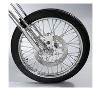 Kit pinza freno anteriore pinza a 4 pistoni lato destro asse 3/4" lucida Kust