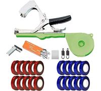 KIT Pinza Nastro Legatrice Manuale PIANTE VIGNETO 20 NASTRI 10BLU 10ROSSI +PUNTI