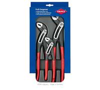 KIT PINZE REGOLABILI POLIGRIP 'ALLIGATOR' KNIPEX 3 Pezzi