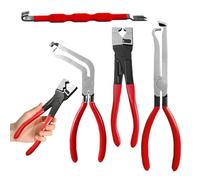 Kit Pinze Scollega Connettori Elettrici Auto 4 Pezzi Robusti Portatili Uso | Pinze Scollega Connettori Elettrici Per Auto Camion Per Appassionati Famiglie Donne Uomini Professionisti